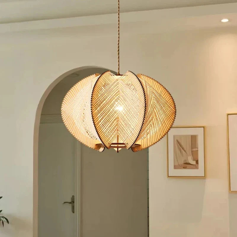 Japanese rope pendant