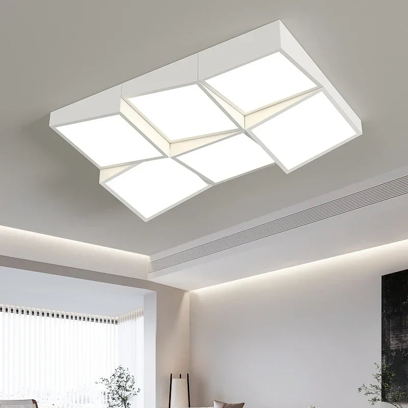 White acrylic ceiling light