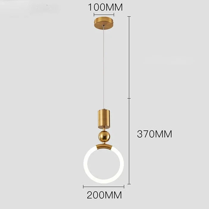 Nordic Plated Pendant, view 17
