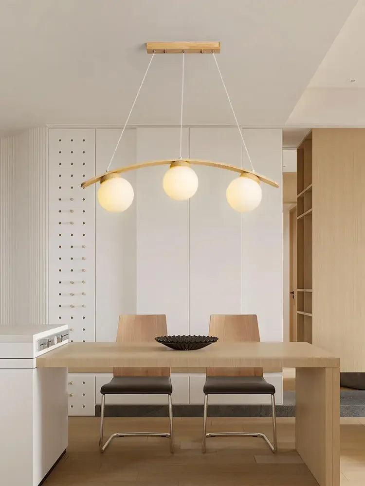 Walnut E27 light