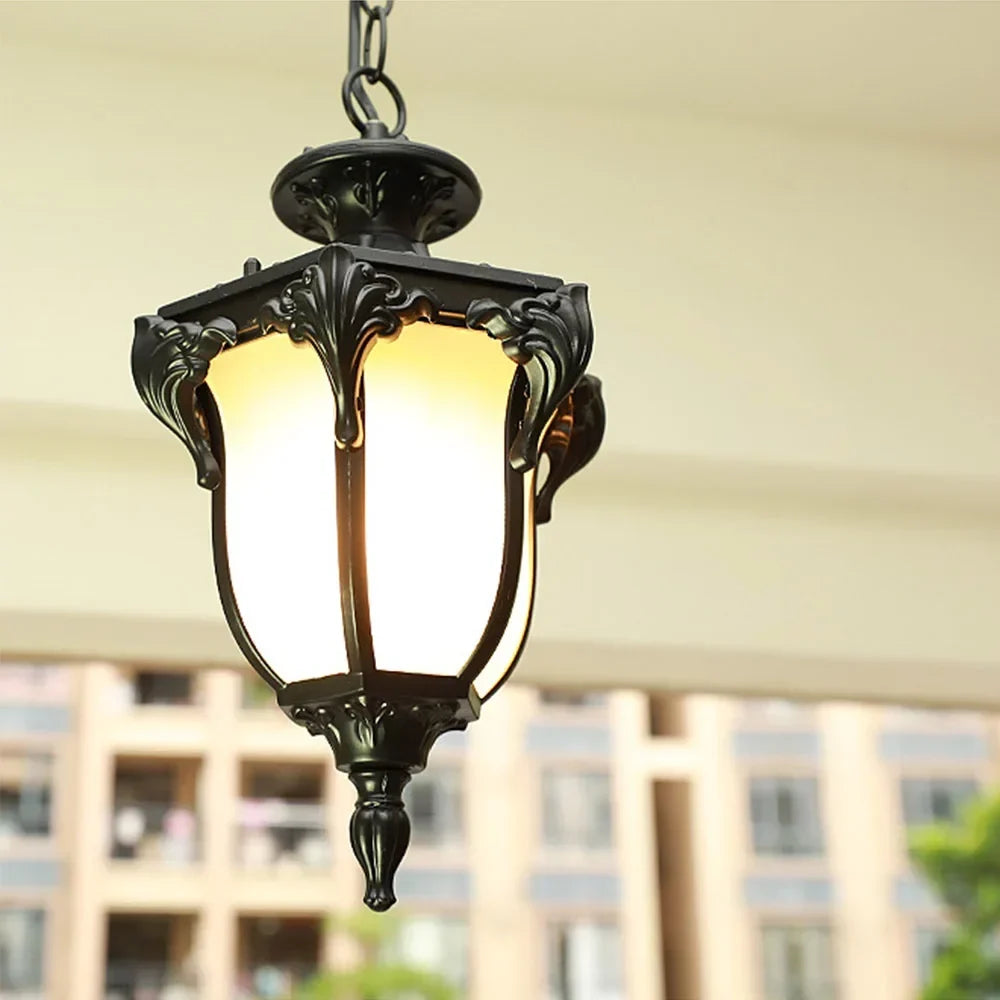 Porch hanging light