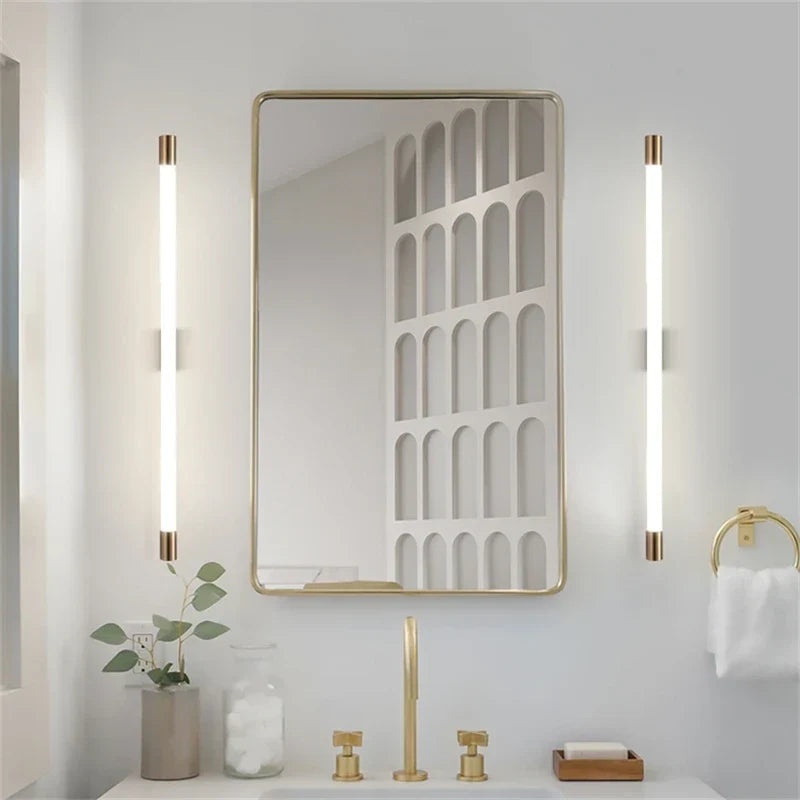 Round Mirror Sconce, view 4