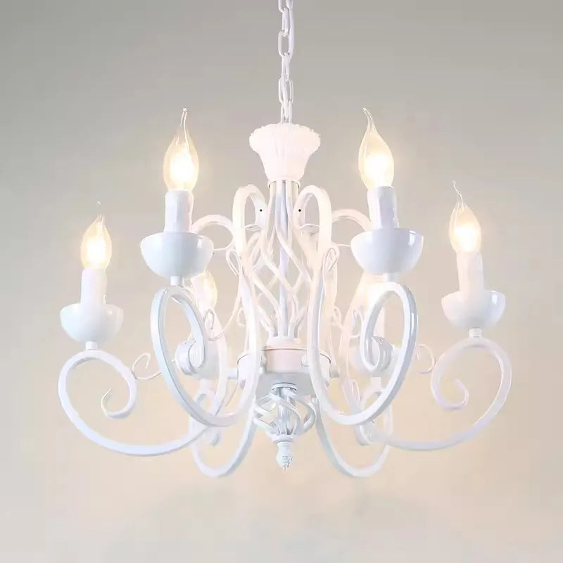 White country chandelier