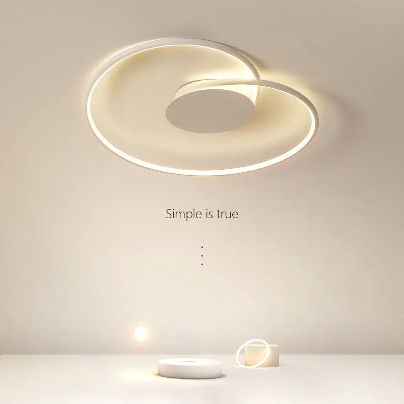 Modern flush mount