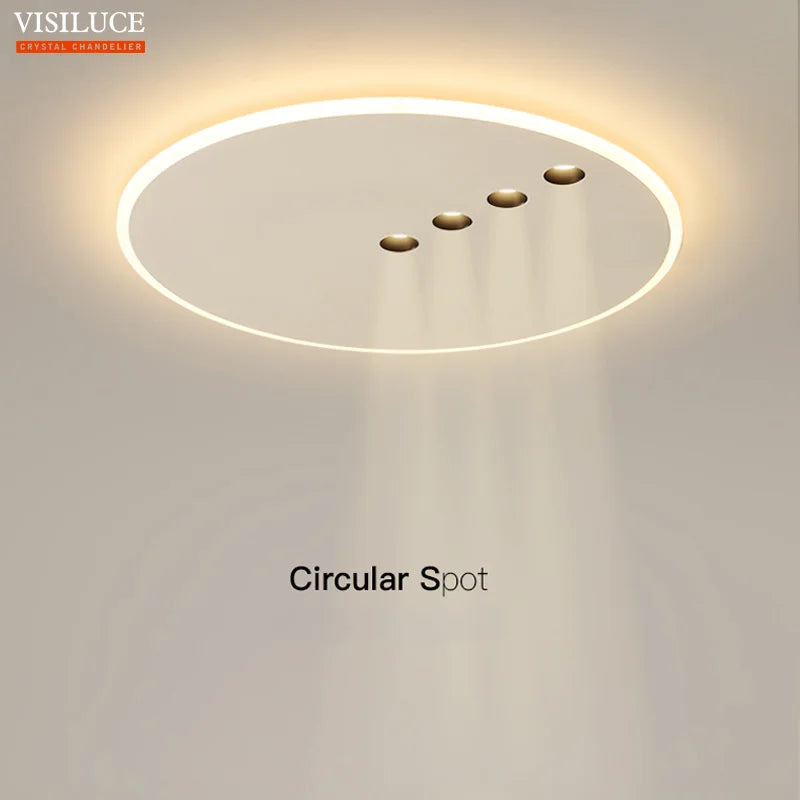 Round LED ceiling light