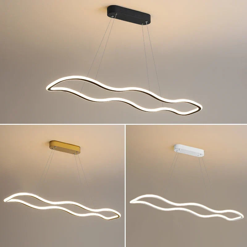 Long wave LED pendant