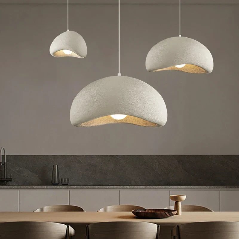 Nordic resin pendant light