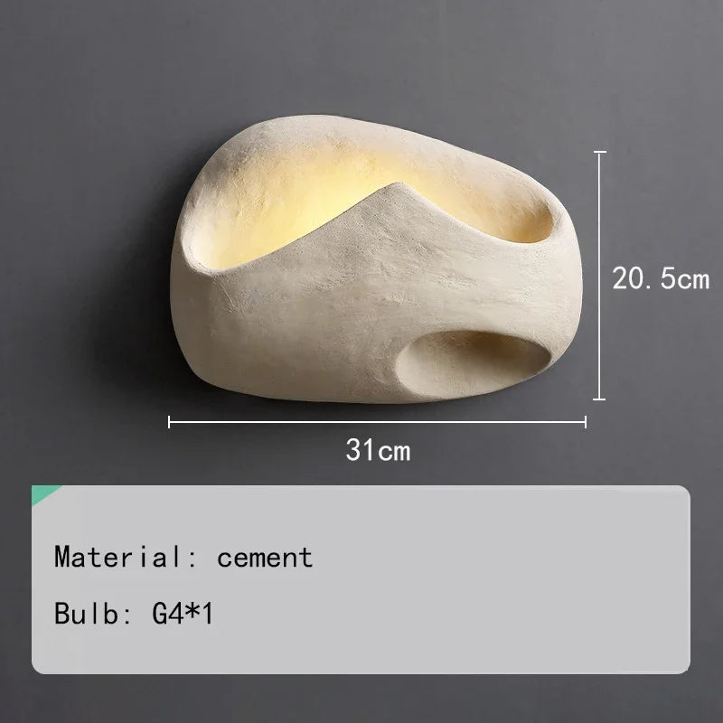 Creative Cement Wall Light, view 9