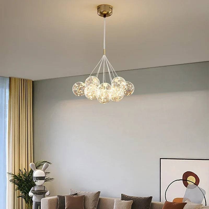 Clear glass LED light