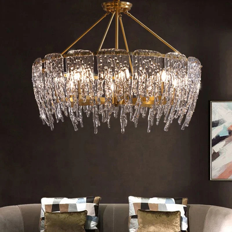 Crystal multi-head light