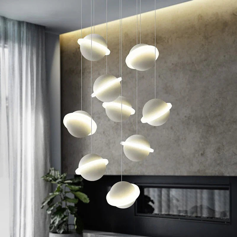 Modern Wood Pendant, view 3