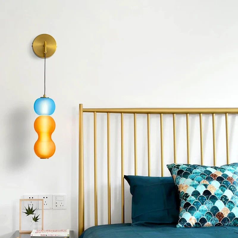 Creative LED wall light