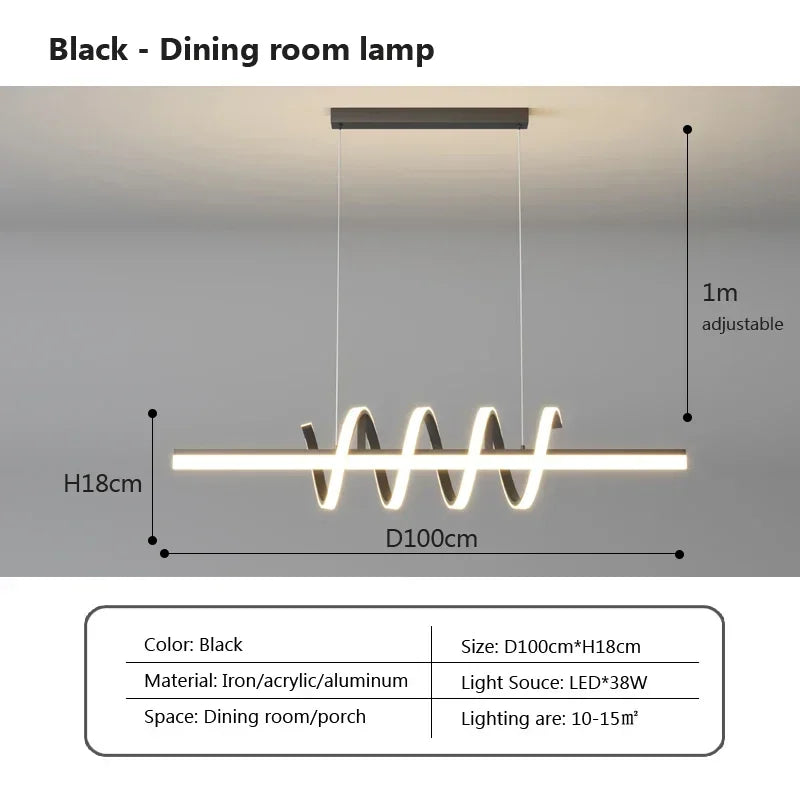 Modern LED Pendant, view 15