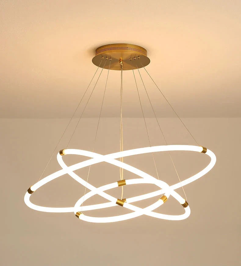 Kitchen ring chandelier