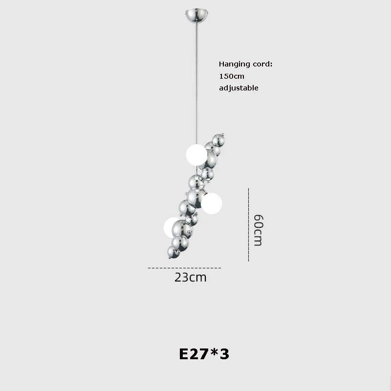 Art Deco LED Pendant, view 7