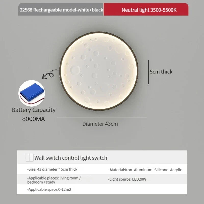 Rechargeable Sconce, view 7
