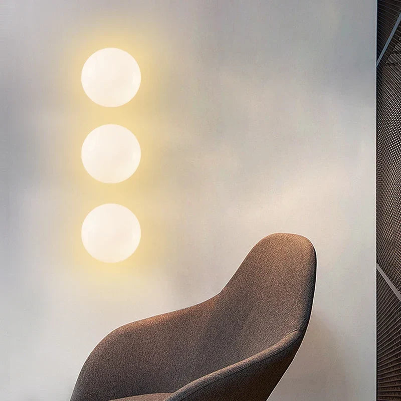 Modern Glass G9 Wall Light, view 3