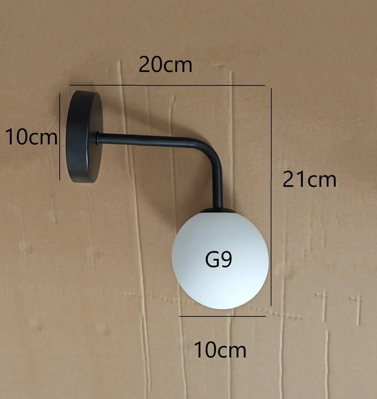 Nordic Frosted Sconce, view 7