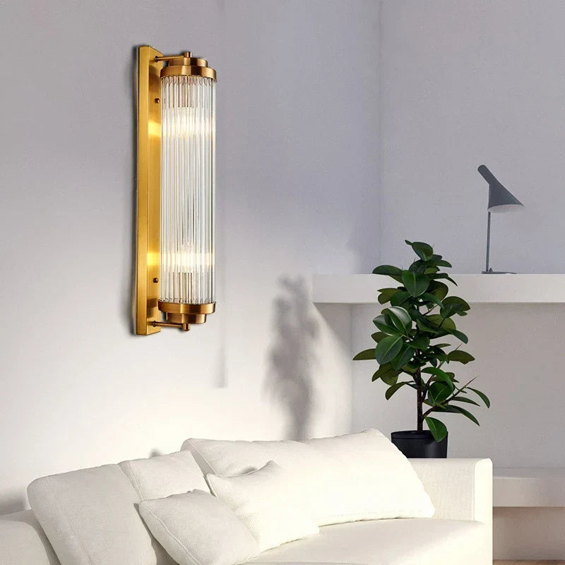 Postmodern Crystal Sconce, view 4