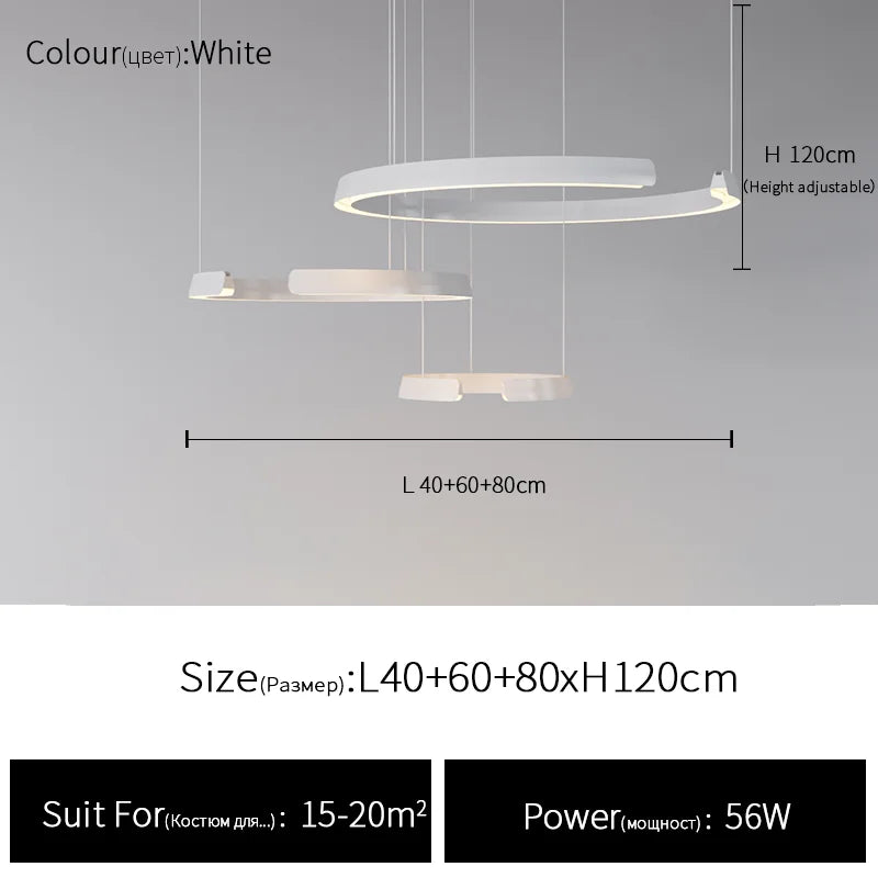 Ring LED Pendant, view 11