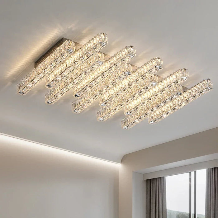 Luxury crystal ceiling light
