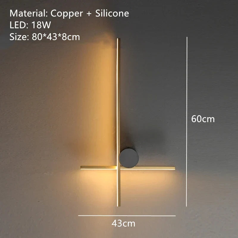 Minimal Copper Decor Sconce, view 11