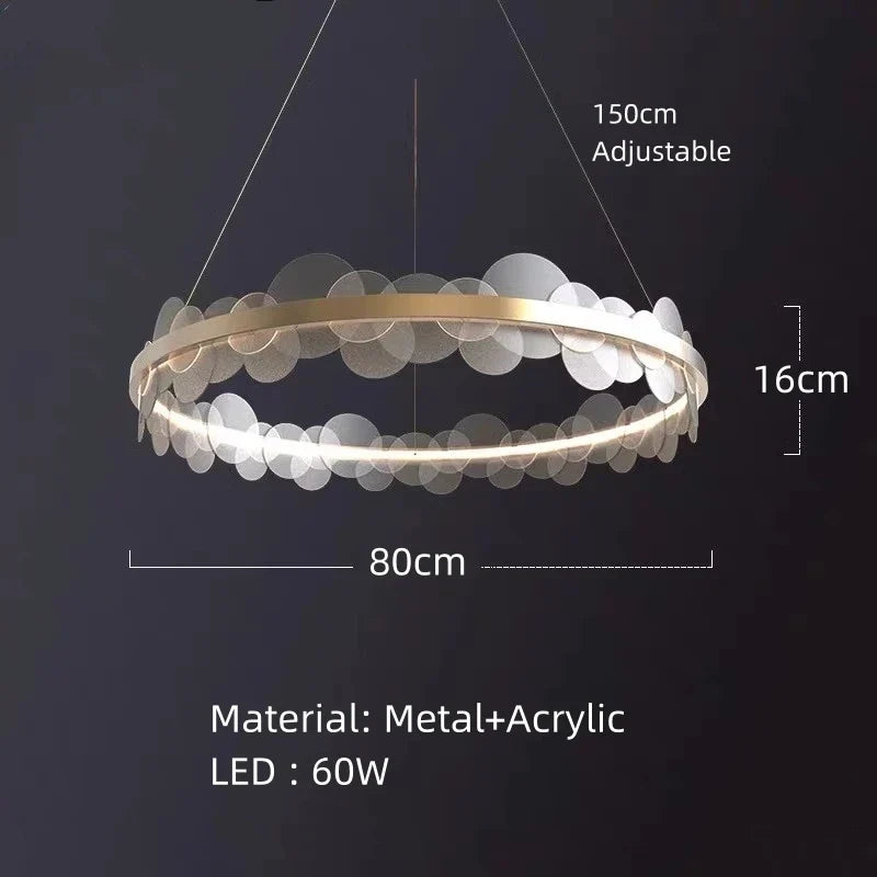 Nordic Gold Ring Pendant, view 7