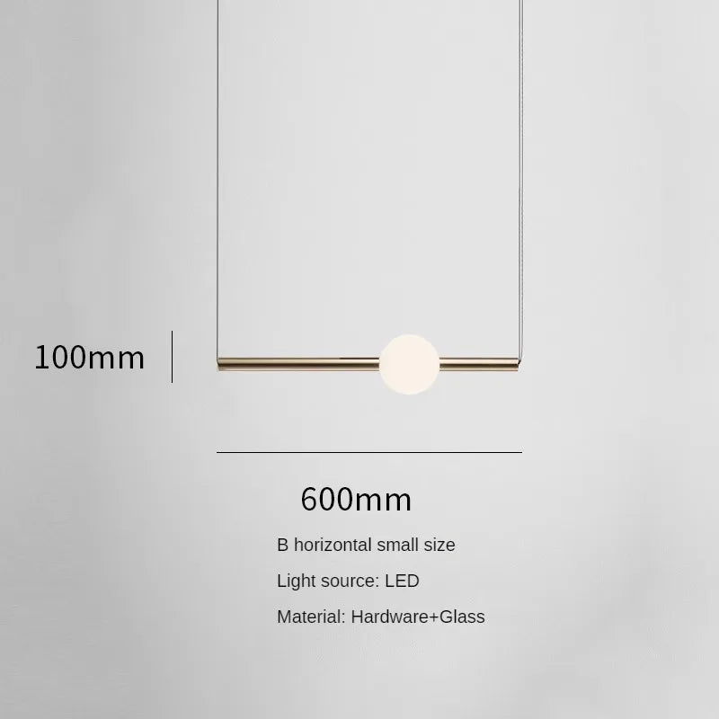 Alloy LED Pendant, view 14