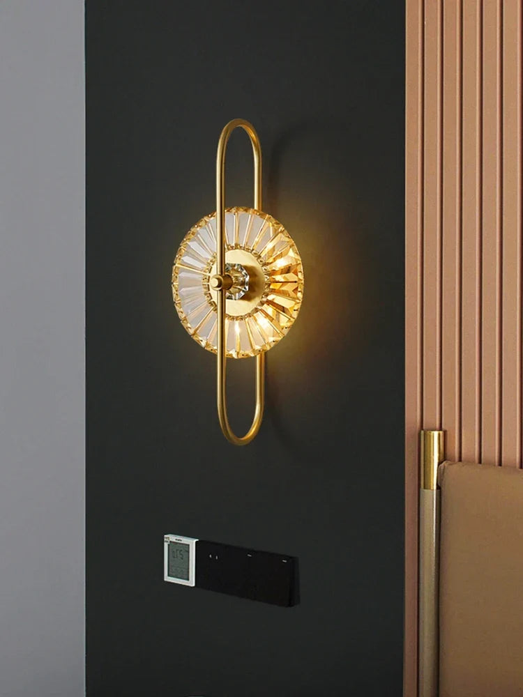Crystal sconce