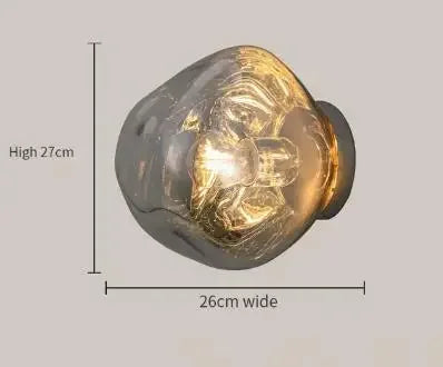 Modern Glass LED Sconce, view 17