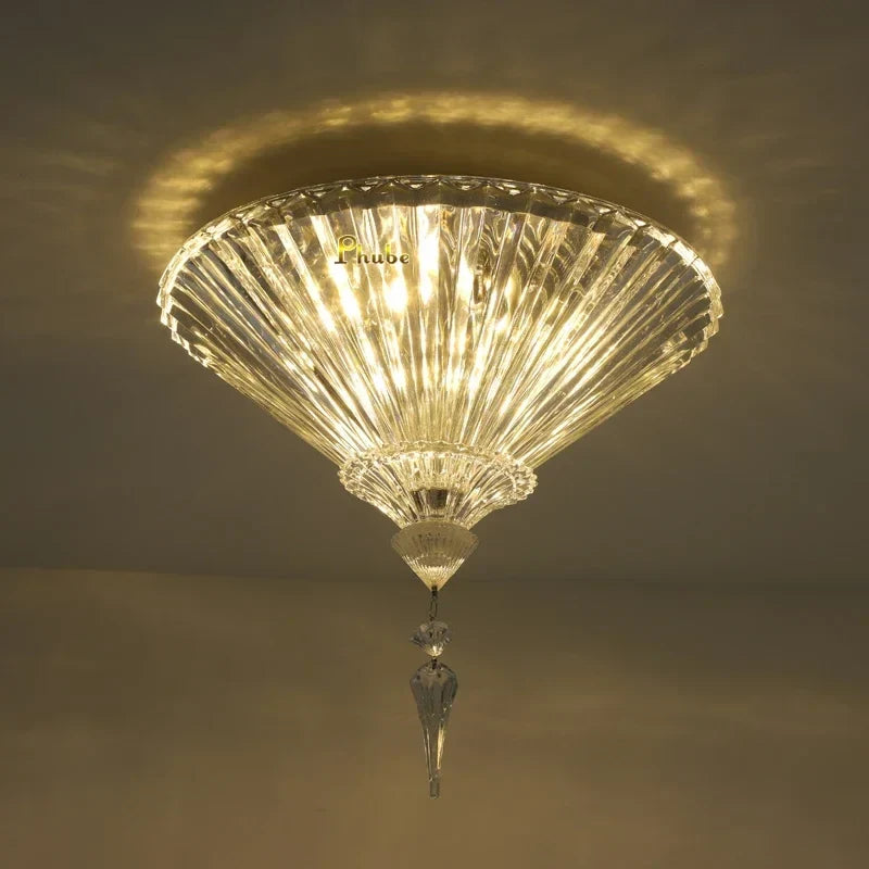 Luxury crystal ceiling light