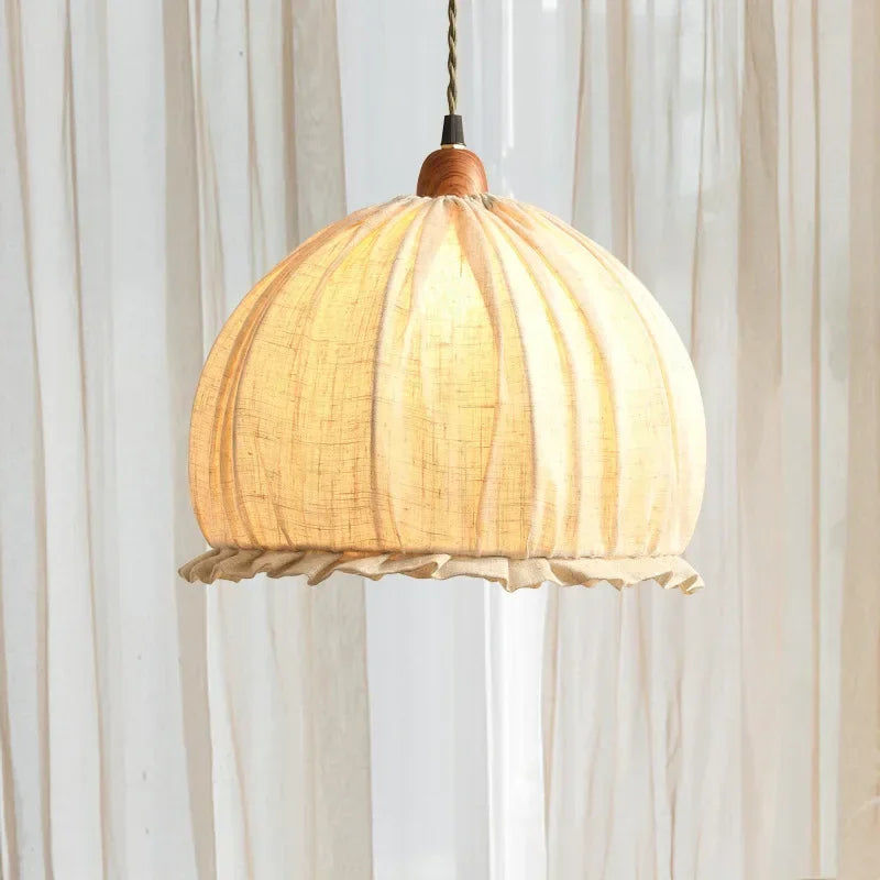 Cotton linen pendant