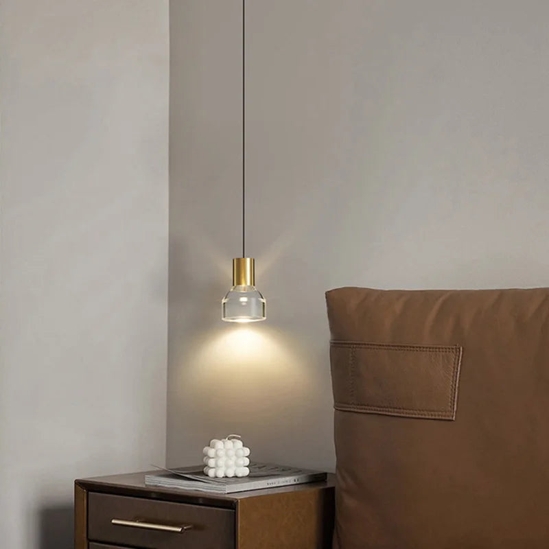 Clear Acrylic Pendant Light, view 3