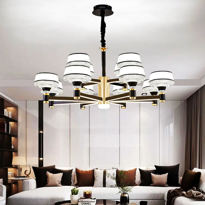 Nordic tiered chandelier