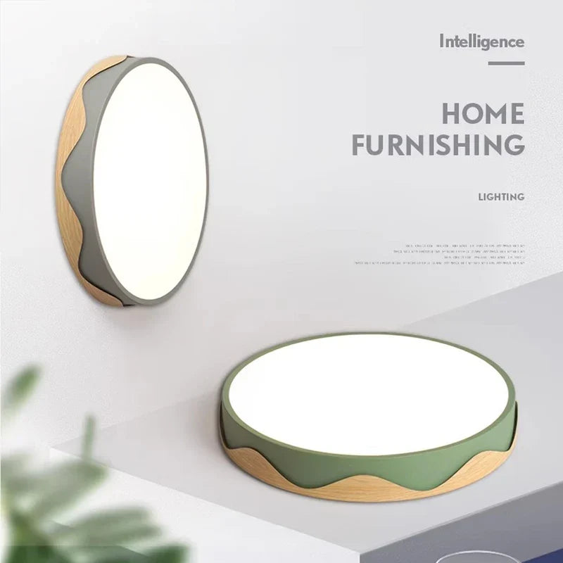 Circular LED flush mount