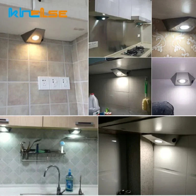 Triangle Steel LED Light, view 6