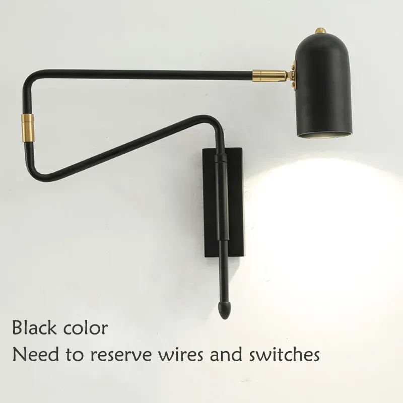 Industrial Arm Wall Light, view 6