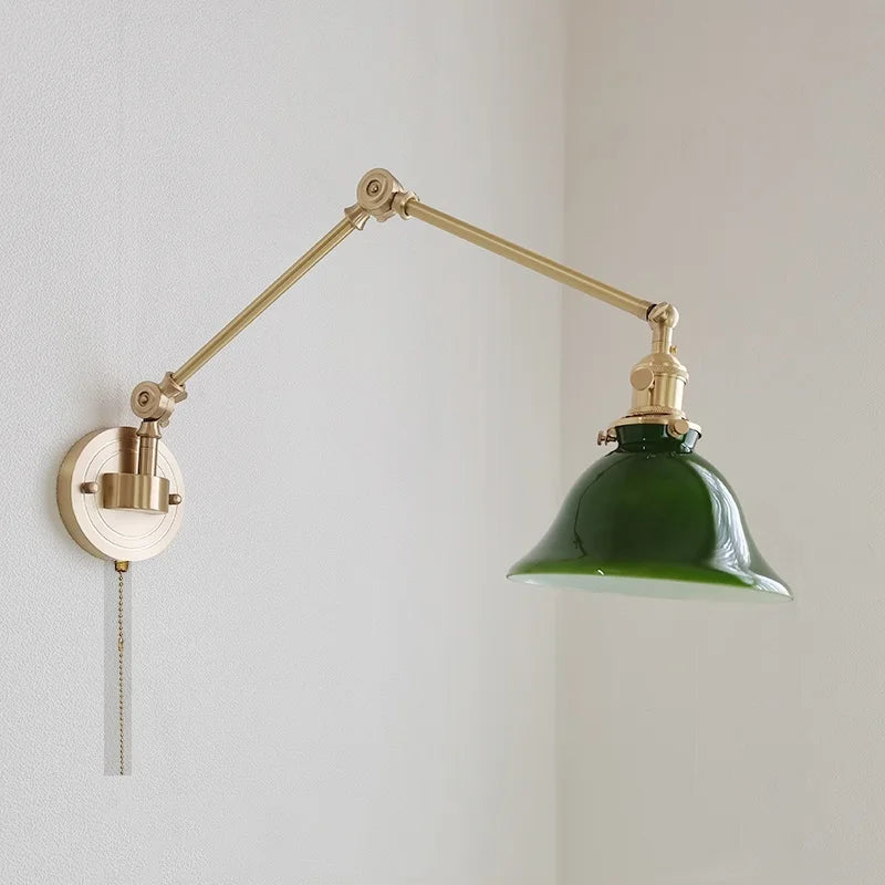 Long Swing Arm Copper Light, view 4
