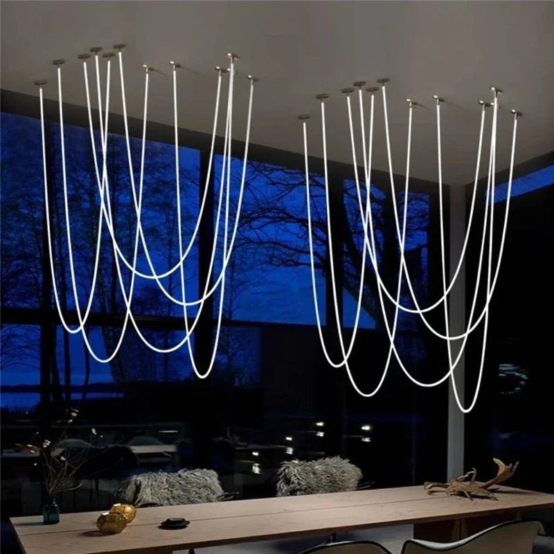 Flexible ceiling light