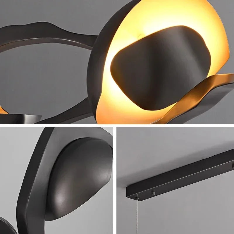 Nordic Nickel LED Pendant, view 6
