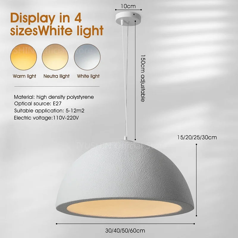 White Nordic lamp