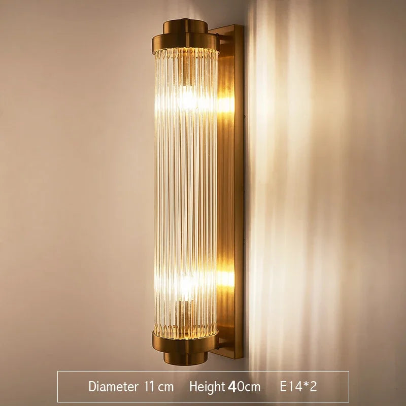 Modern Crystal Glass Light, view 8