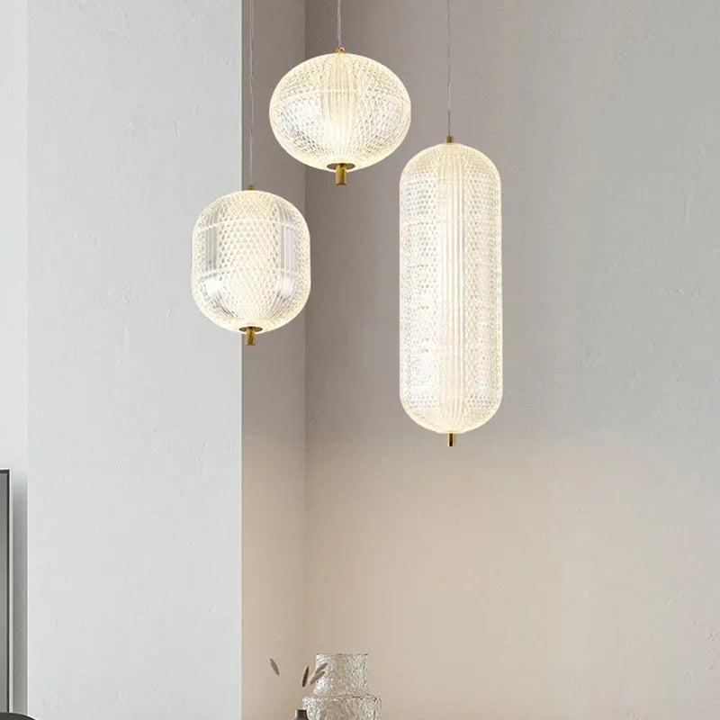 Clean modern pendant