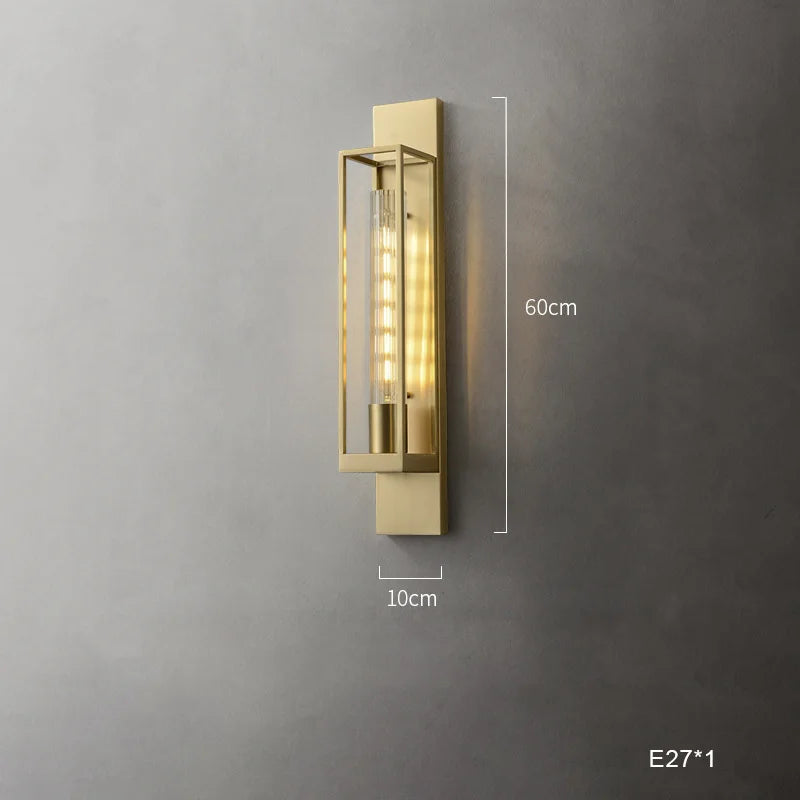 Brushed Brass Sconce, view 11