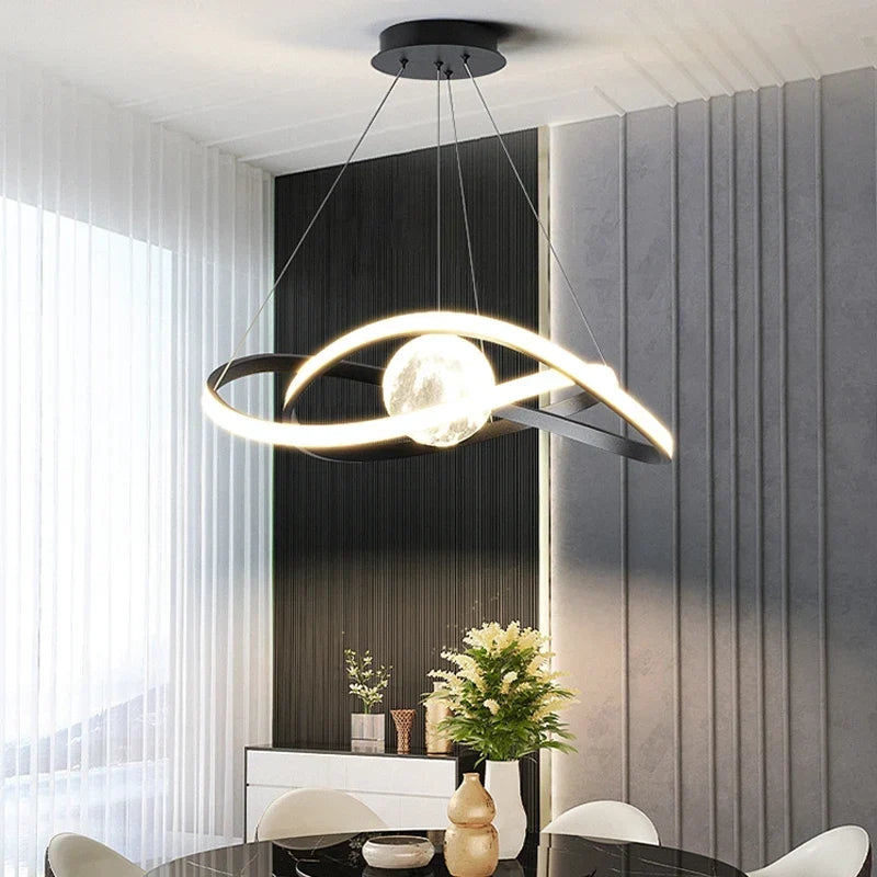 Modern LED Pendant, view 3