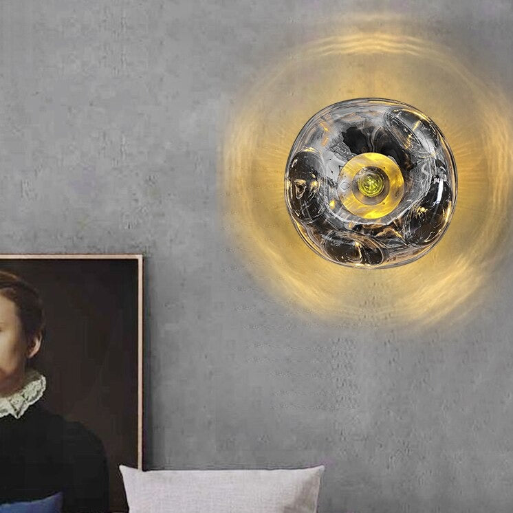 Petra Rounded Wall Light, view 4