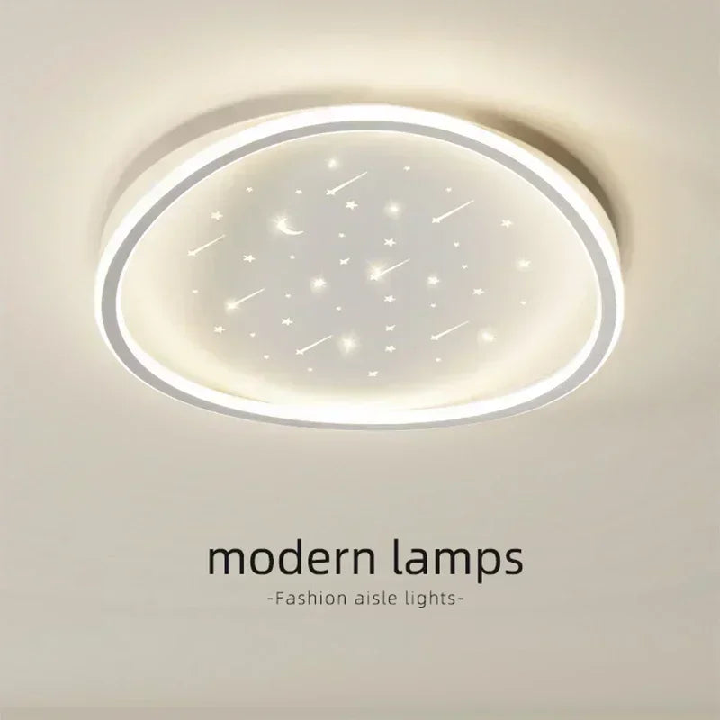 Kids white ceiling light