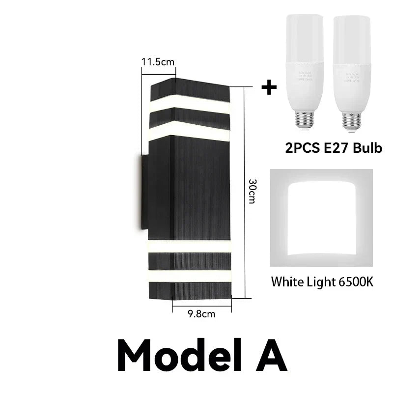Chrome Glass Wall Light, view 12
