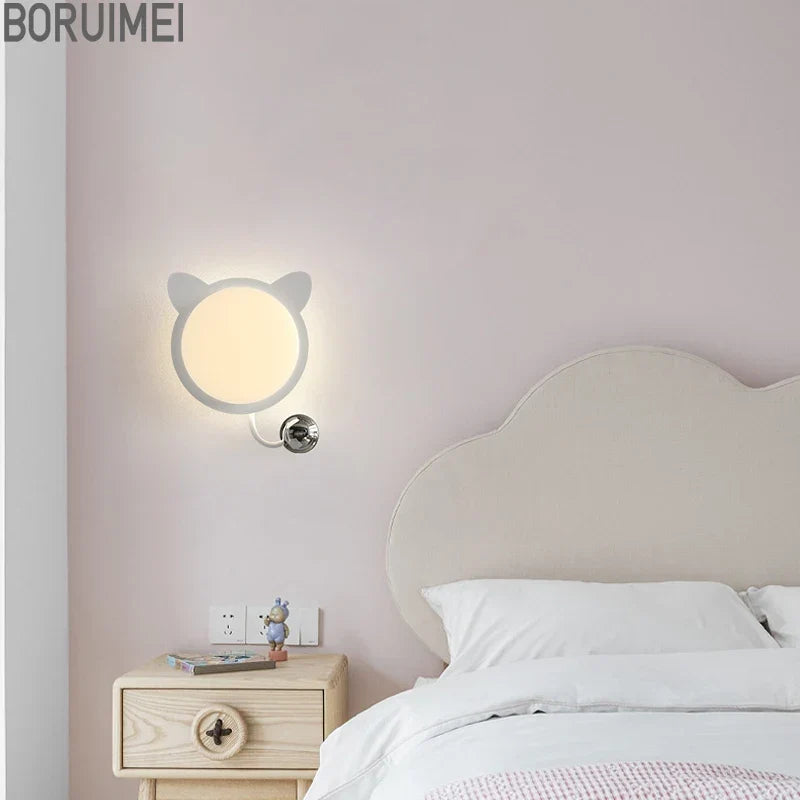 Creative beige wall light
