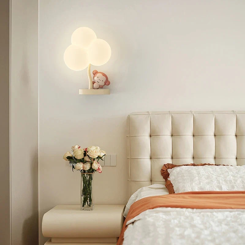 Bear Monkey Nursery Light, view 3